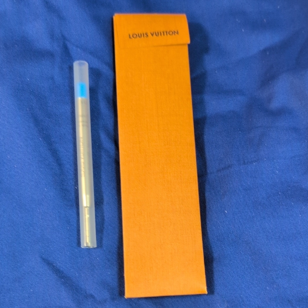 Louis Vuitton Orange Box with Pen